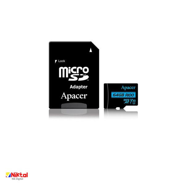 Apacer MicroSDXC UHS-I U3 V30 64GB