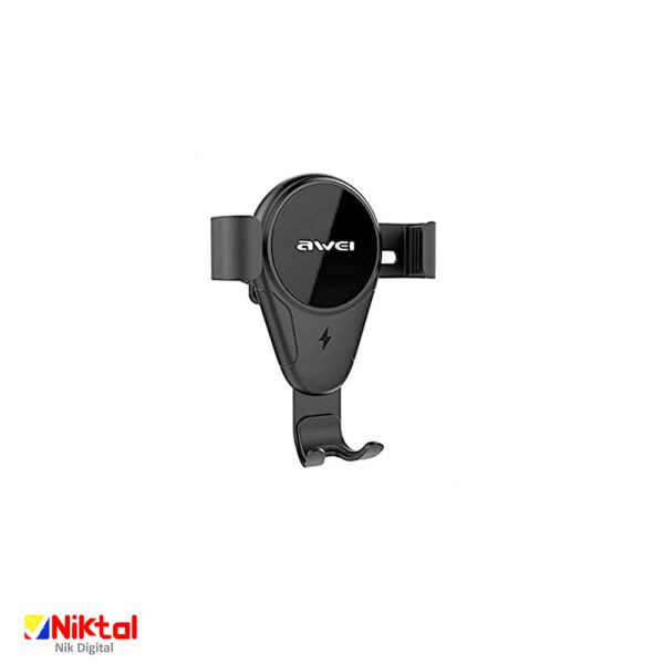 Awei CW3 Wireless Car Charger and Holder شارژر و هولدر گوشی اوی
