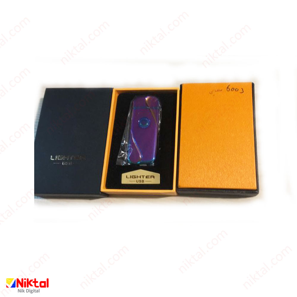 Rechargeable electronic lighter F6003 فندک شارژی