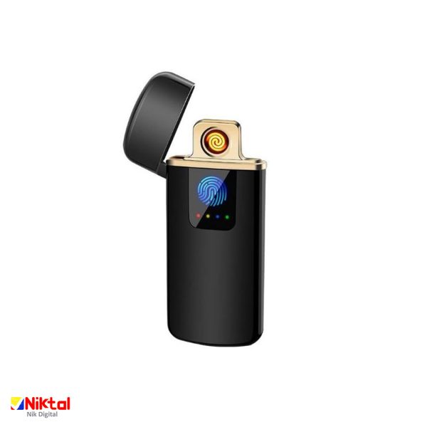 Rechargeable electronic touch lighter F839 فندک الکتریکی