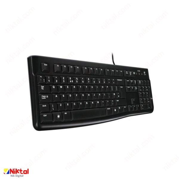 Logitech K120 cable keyboard کیبورد