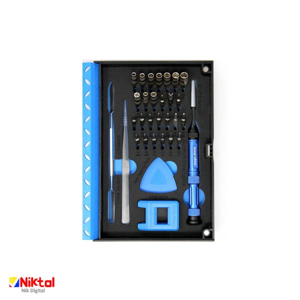 Professional electronic repair tool kit KS-8037 ابزار تعمیر وسایل الکترونیکی