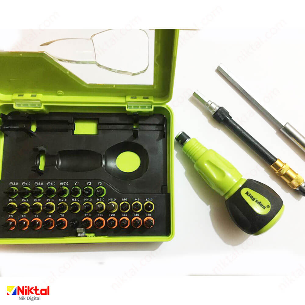 Electronic tool repair kit model KS-80923 پیچ گوشتی شارژی
