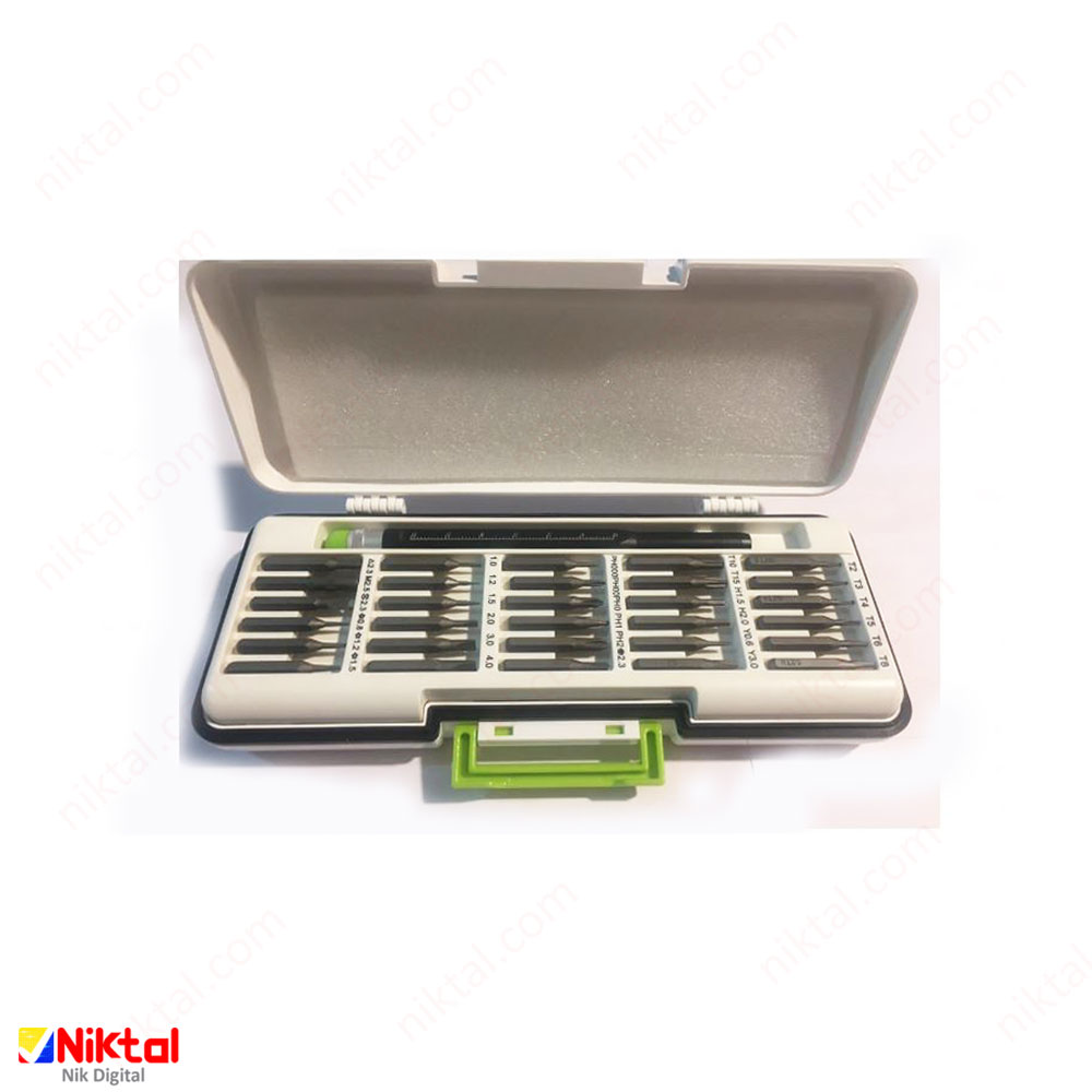 Electronic tool repair kit model KS-88203 پیچ گوشتی