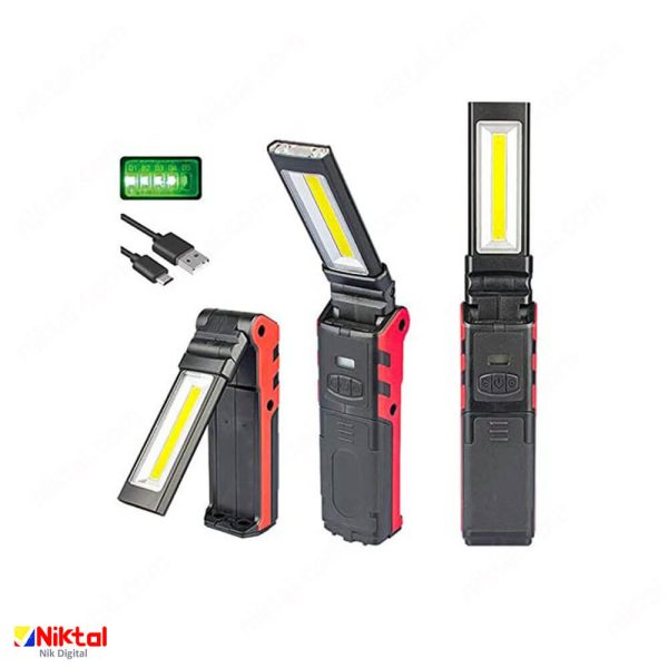 USB rechargeable work light چراغ کار قابل شارژ
