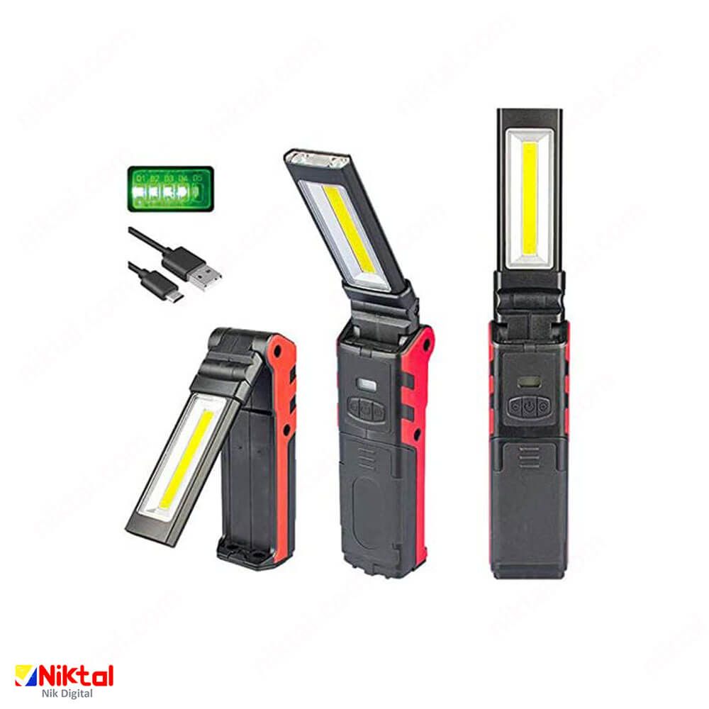 USB rechargeable work light چراغ کار قابل شارژ