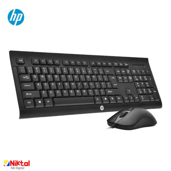 Hp wired gaming mouse and keyboard set, model KM100