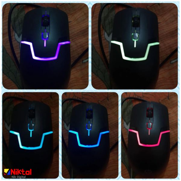 Mouse with gaming wire model HP M100