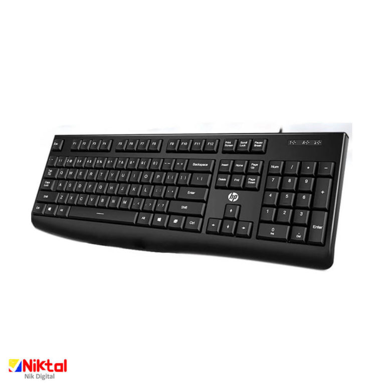 کیبورد با سیم hp مدل K200