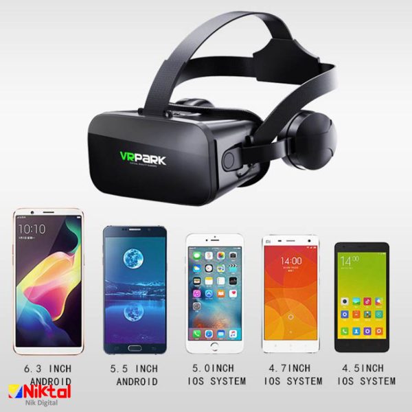 Virtual reality glasses with VR-J30 headset