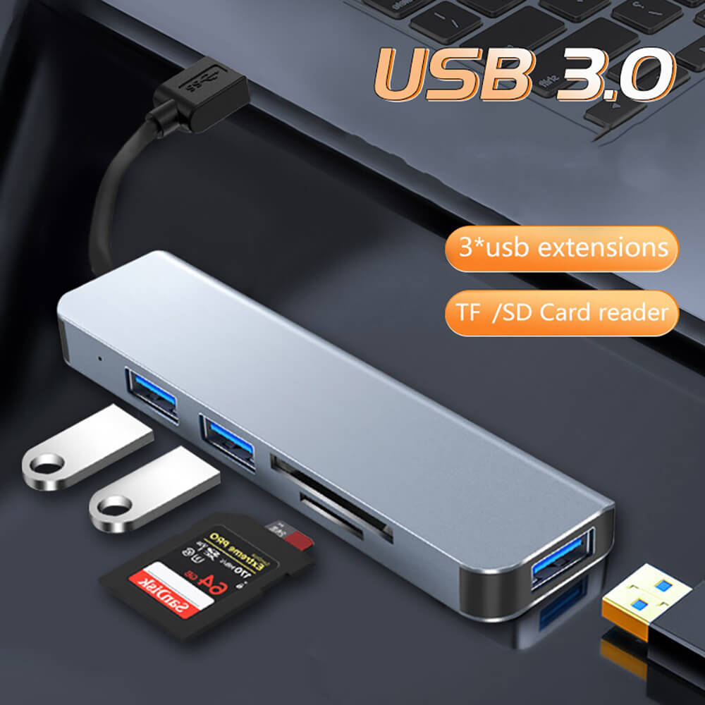 هاب 5 پورت USB 3.0 مدل BYL-2103U